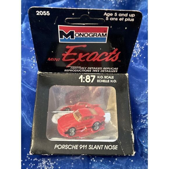 Monogram Mini Exacts 1/87th HO Scale Porsche 911 Slant Nose See Photos - Picture 1 of 12